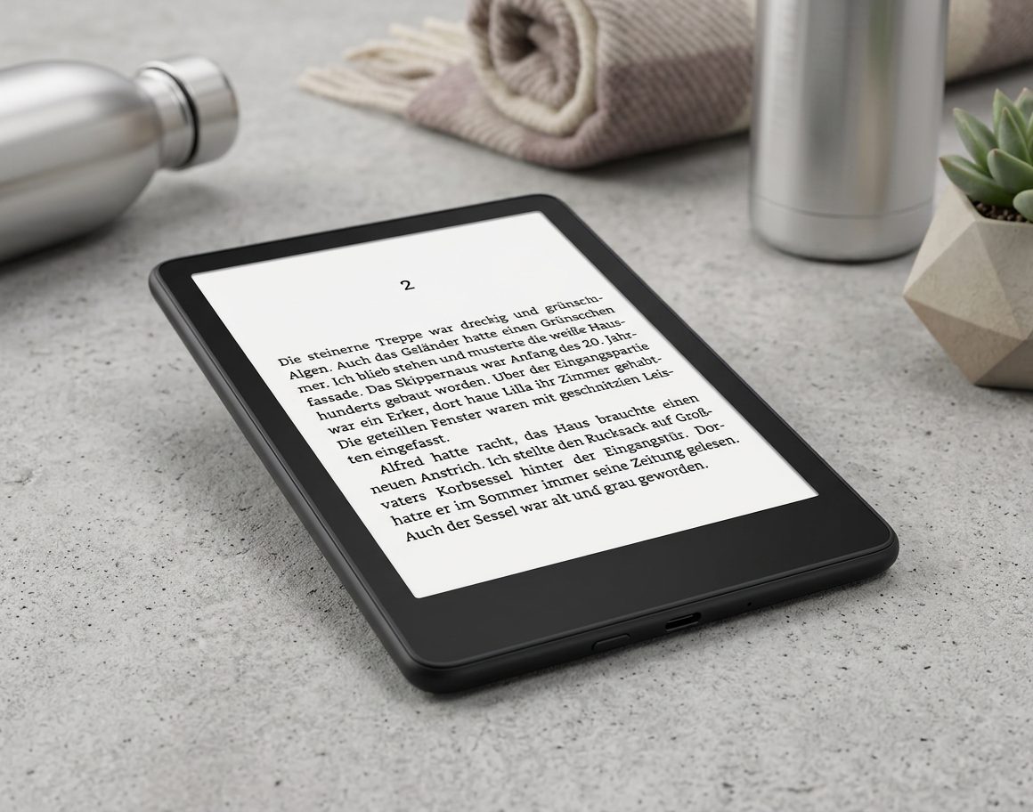 Kindle Paperwhite – Foto meiner Empfehlung